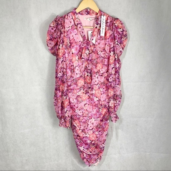 For Love and Lemons Cheyenne Floral Mini Dress - Picture 2 of 11